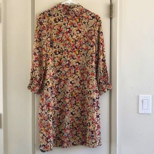 Zara Floral Print Short Dress